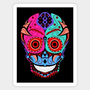 lucha libre skull ecopop Magnet